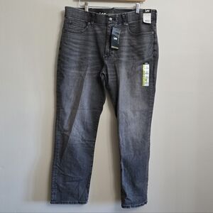 NWT Lee Men's Gray Straight Jeans